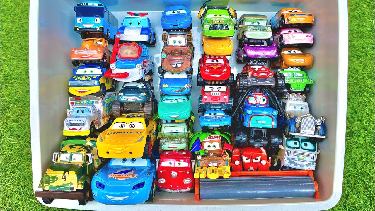 Disney Pixar Cars Unboxing Review | Lightning Mcqueen, Tow Mater, Doc Hudson, Sally Carrera, Cruz