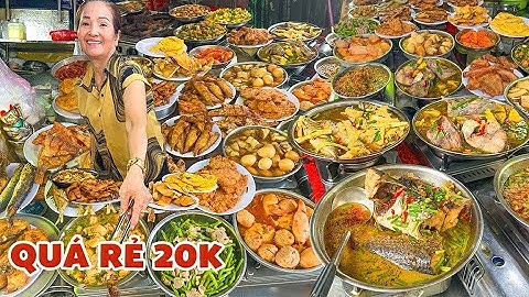 Choáng ngợp Quán cơm bình dân nằm tuốt trong hẻm Bày Món Như Nhà Hàng do BÀ ĐẦM ÔNG TÂY đứng bếp