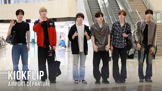 킥플립, 김포공항 출국 | KickFlip Airport Departure