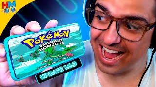 UPDATE 1.0.9 ESSE EMERALD TEM KANTO E JHOTO INCRÍVEL - POKEMON EMERALD HORIZONS