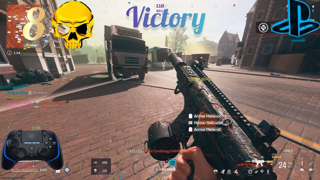 Vondel Resurgence Quads Win ( 8 Kills) PS5 Gameplay With Commentary ...