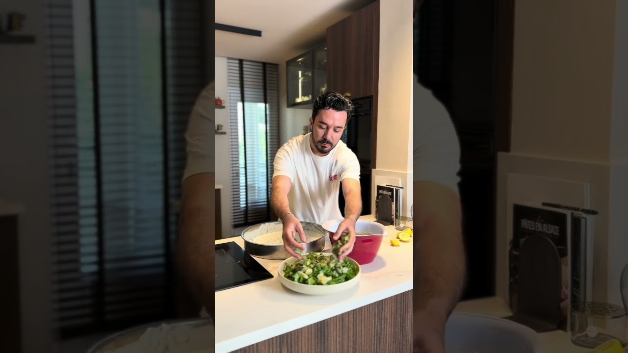Cacıklı çağla salatası #çağla #badem #yemektarifleri