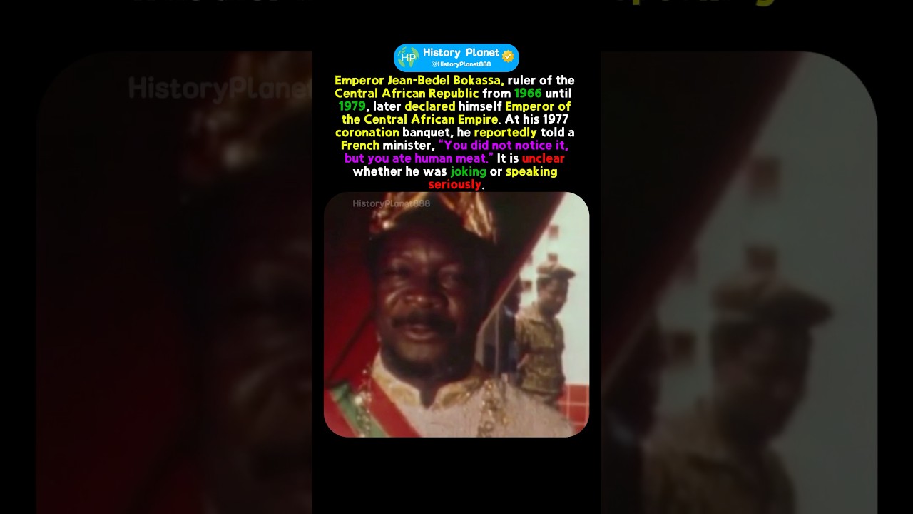 The Shocking Claim Behind Bokassa’s Coronation 