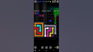 How To Solve Flow Free Bridges 10x10 Mania Pack Level 102 Board Walk Through Solution Walkthrough