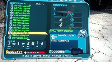 borderlands mods skill points
