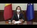 Președintele Republicii Moldova, Maia Sandu, în dialog cu diaspora din Italia