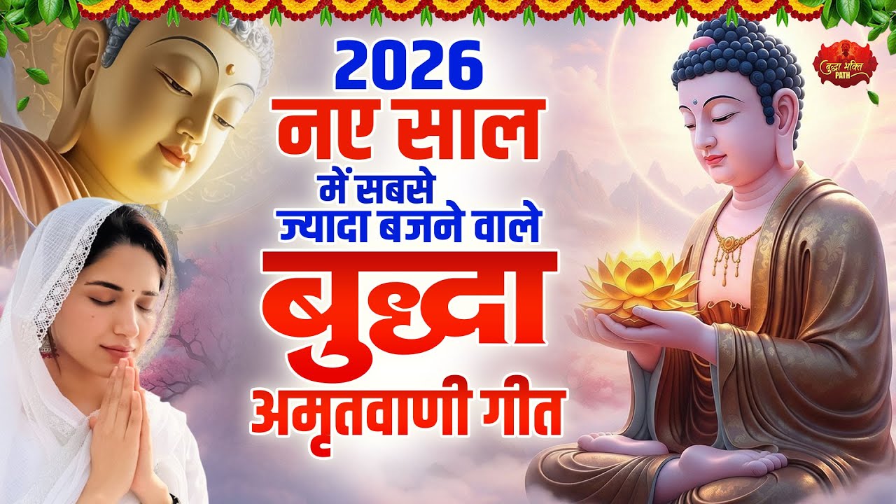 2026 नए साल में सबसे ज्यादा बजने वाले बुद्धा अमृतवाणी गीत - Buddha Bhajan 2025 - Top Buddha Bhajan