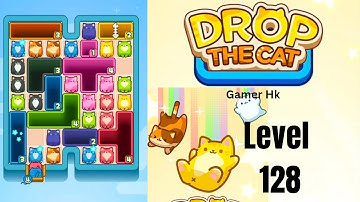 Drop The Cat Level 128 Walkthrough Solution 