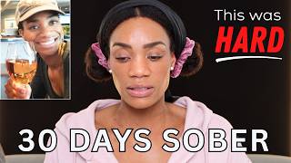 I Quit DRINKING for 30 Days : I WASN'T Prepared for this! #soberlife