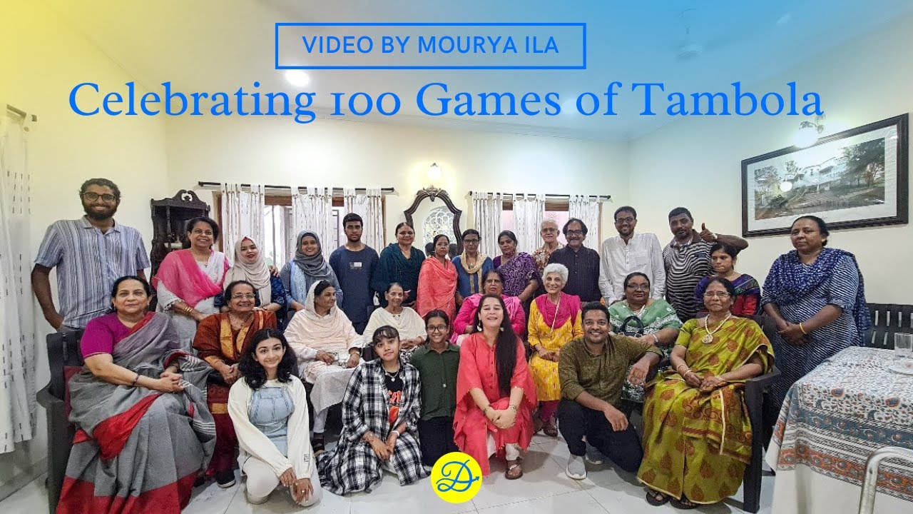 Celebrating 100 Games of DOBARA Virtual Tambola for Senior Wellbeing ...