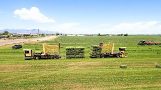 Bailing and Stacking With the Drone