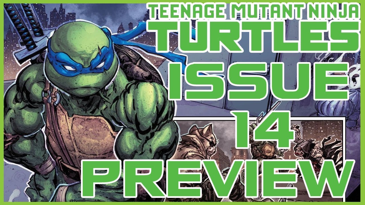 Предварительный просмотр выпуска №14 комикса "Черепашки-ниндзя" от IDW