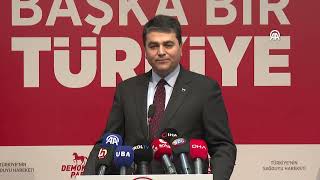 Chp Genel Başkanı Özel, Dp Genel Başkanı Uysalı Ziyaret Etti