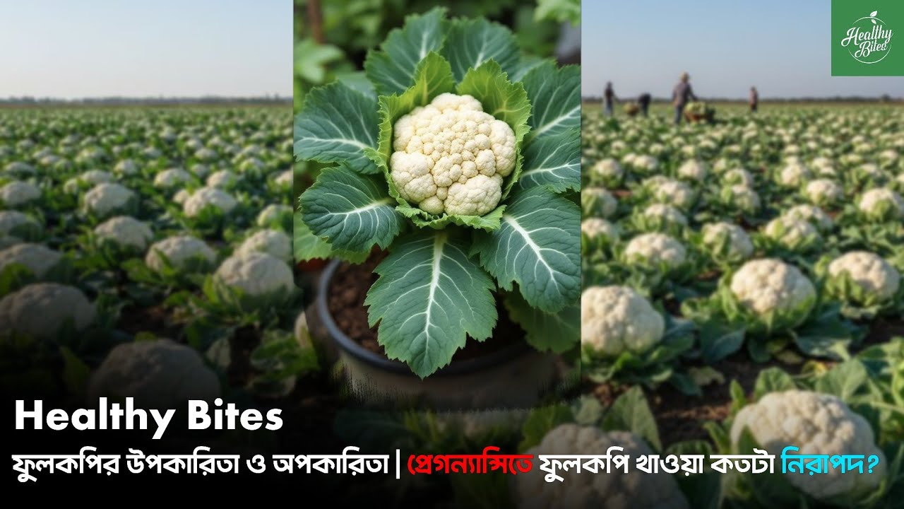 ফুলকপির উপকারিতা ও অপকারিতা | প্রেগন্যান্সিতে ফুলকপি খাওয়া কতটা নিরাপদ?