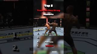 When trash talk goes wrong in UFC part 4 #trashtalk #ufc #mma #fight #martialarts #top5 #fyp #shorts