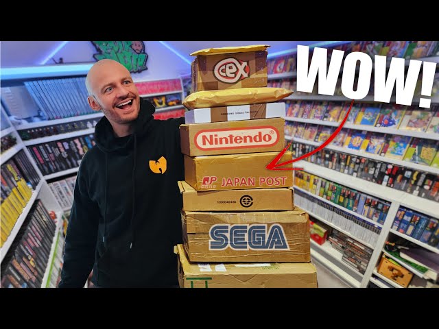 Video Game Mega Haul Unboxing! - YouTube