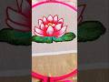 A mini lotus 🥰❤️... #handmade #art #artwork #fabricpainting