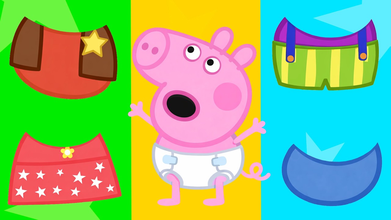 Peppa Pig Dress Up Game 👗🐷 Peppa and Friends Fun Outfits | Peppa Pig Tales - Peppa Pig Full Episodes
