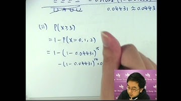 Herman Yeung - DSE Maths (M1) PP 2013/Q13-5 (4 Distributions)