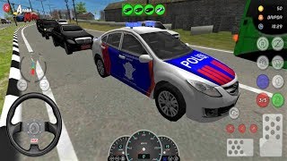 Polis Arabası Konvoy Simülatör Oyunu Aag Polisi Simulator Indonesia Android Gameplay Fhd