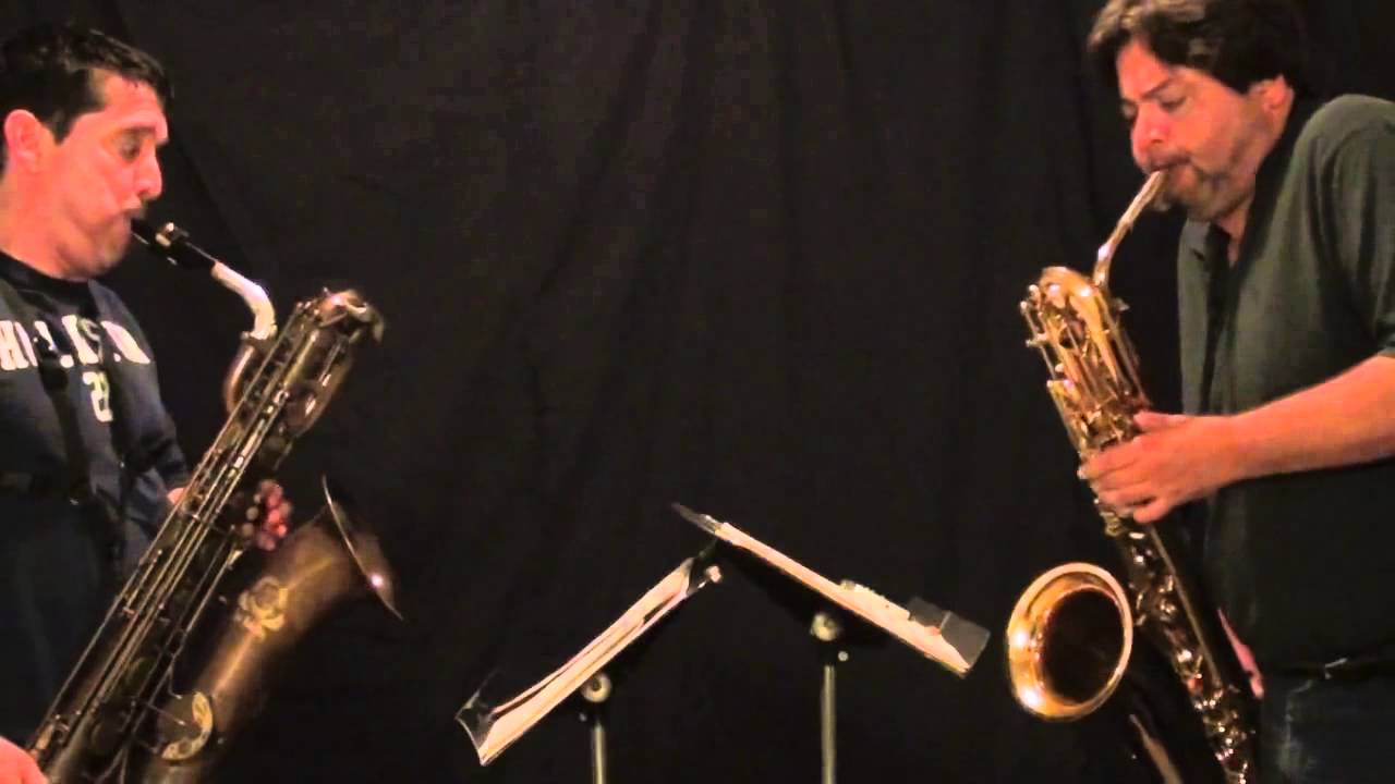 캐논볼 바리톤 All State Jazz Etudes Bari Sax Duets, YouTube