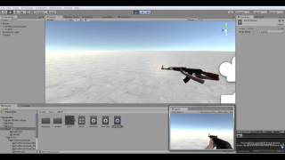 Unity3D - AK-47 model animation