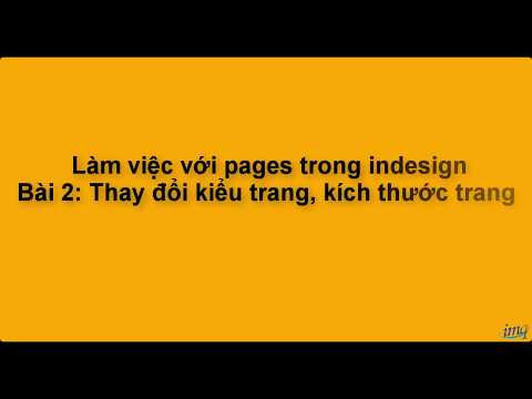 Video Làm việc với pages trong indesign (Pages indesign) -... - youtube