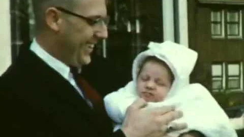 1958 - Bringing Greg Mohr Home - Dad Santa
