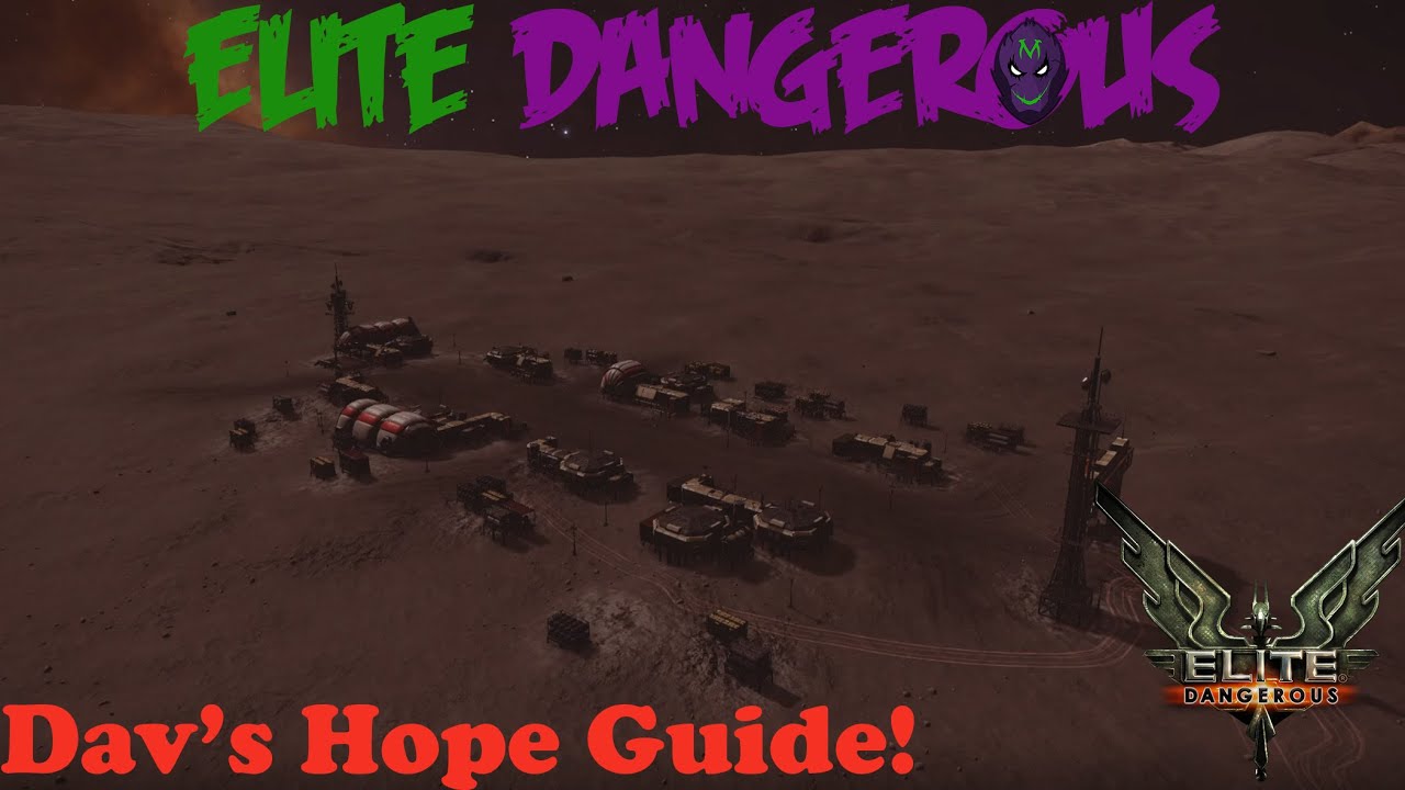 Elite Dangerous Dav's Hope guide! Where to find engineering materials and more! YouTube