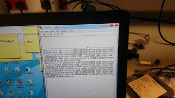 Hyper Terminal With RS232 to RS485 Converter