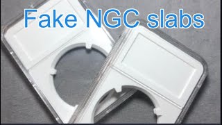 Fake NGC Coin Slabs - Where They are and How to Spot Them