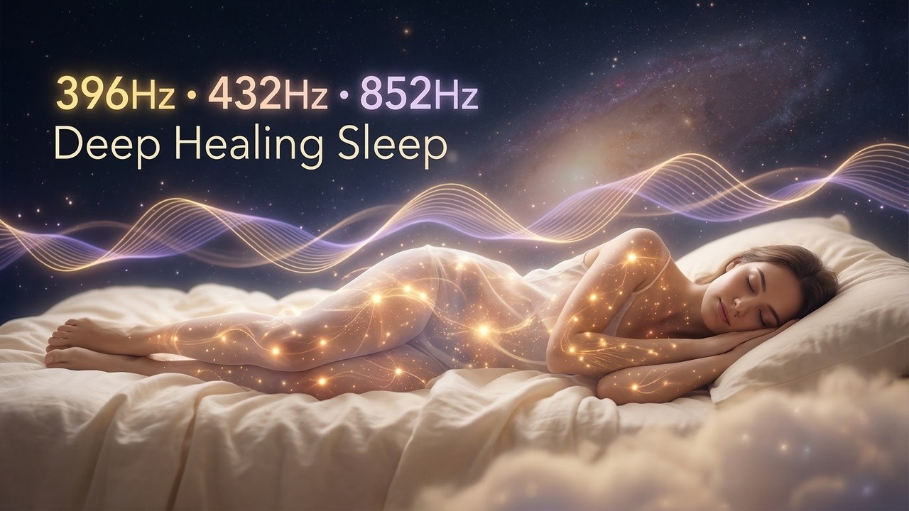 The Deepest Healing Frequencies | 432Hz 528Hz 963Hz 1111Hz Body & Mind Repair