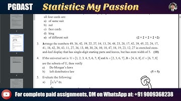 2024 PGDAST: Arrange the numbers 49, 36, 42 in stretched stemand-leaf display that has single-digit
