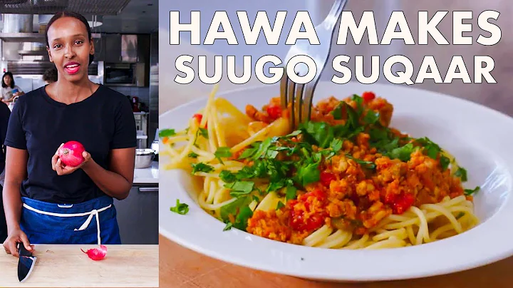 Hawa Makes Suugo Suqaar (Somali Pasta) | From the ...