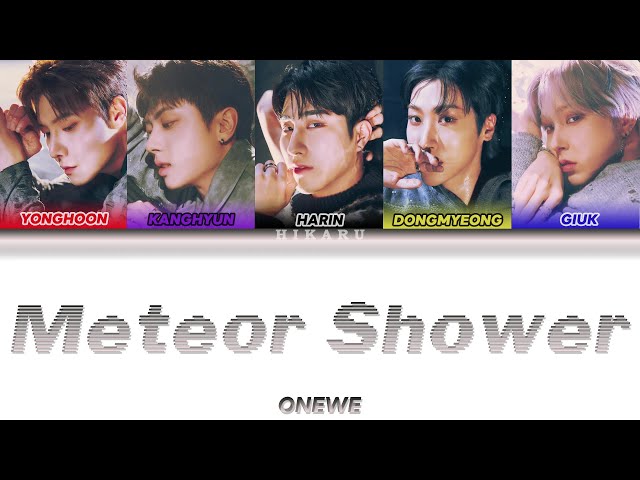 ONEWE - Meteor Shower [Color Coded Lyrics - Tradução PT-BR] class=