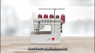 FR - elna eXtend covermax: vidéo de présentation pour un démarrage rapide