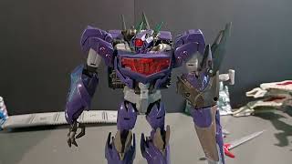 Transformers stop motion shockwave transformation test 