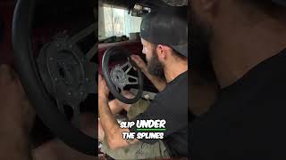 Car Steering Upgrade  Watch This Mechanic Get It Done! #chevynova #gasser