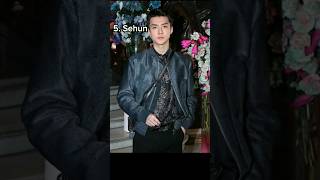 Top 10 Most Popular Male K-pop Idols in 2023 #shorts #top10 #kpopshorts #vminkook #bambam #sehun