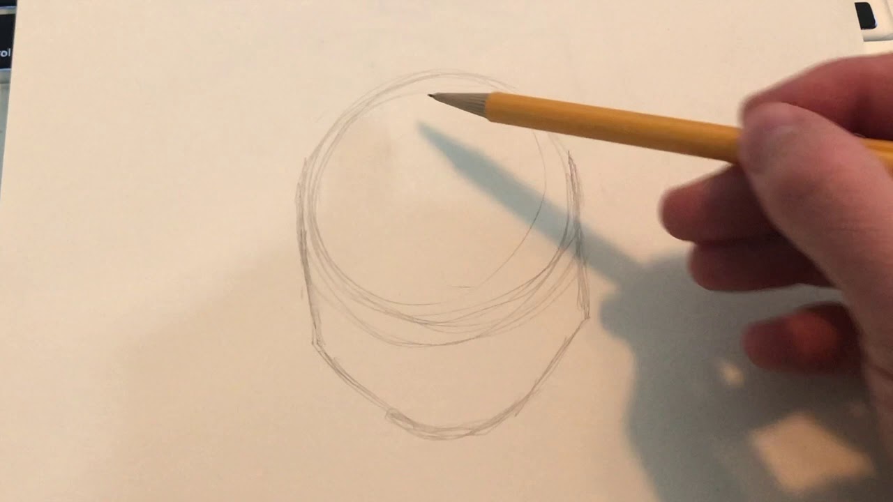Drawing the Face using Correct Proportions for Beginners - YouTube