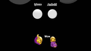 IPhone📱 🆚 Android#emojicat #cat#iphone#vs#android