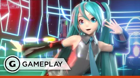 15 Minutes of Quick Cloud Gameplay - Hatsune Miku: Project Diva X