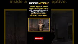 Why ancient Egyptian women used crocodile dung as birth control?#ancienthistory #egypt #history #usa