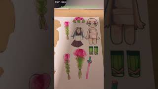 Remaking My Mitsuri Paper Doll シ