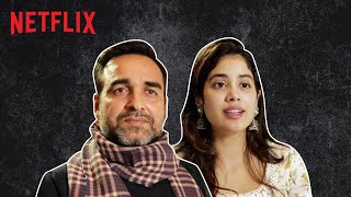 Pankaj Tripathi \& Janhvi Kapoor: The Best Father-Daughter Duo | Gunjan Saxena | Netflix India