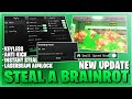 Steal A Brainrot Script *NO KEY* - Instant Steal, Laser Aimlock, Secret Finder, Antikick &amp; More! 👾⛓️