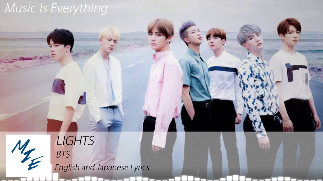 BTS Light [ColorCoded Lyrics] (English and Japanese Lyrics) YouTube