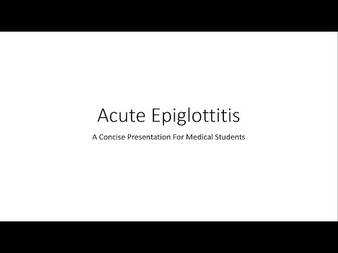 Video: Tonsillarna Hipertrofija In Prolaps Pri Otroku - Ali Je Epiglottitis Predisponski Dejavnik Za Nenadno Nepričakovano Smrt?