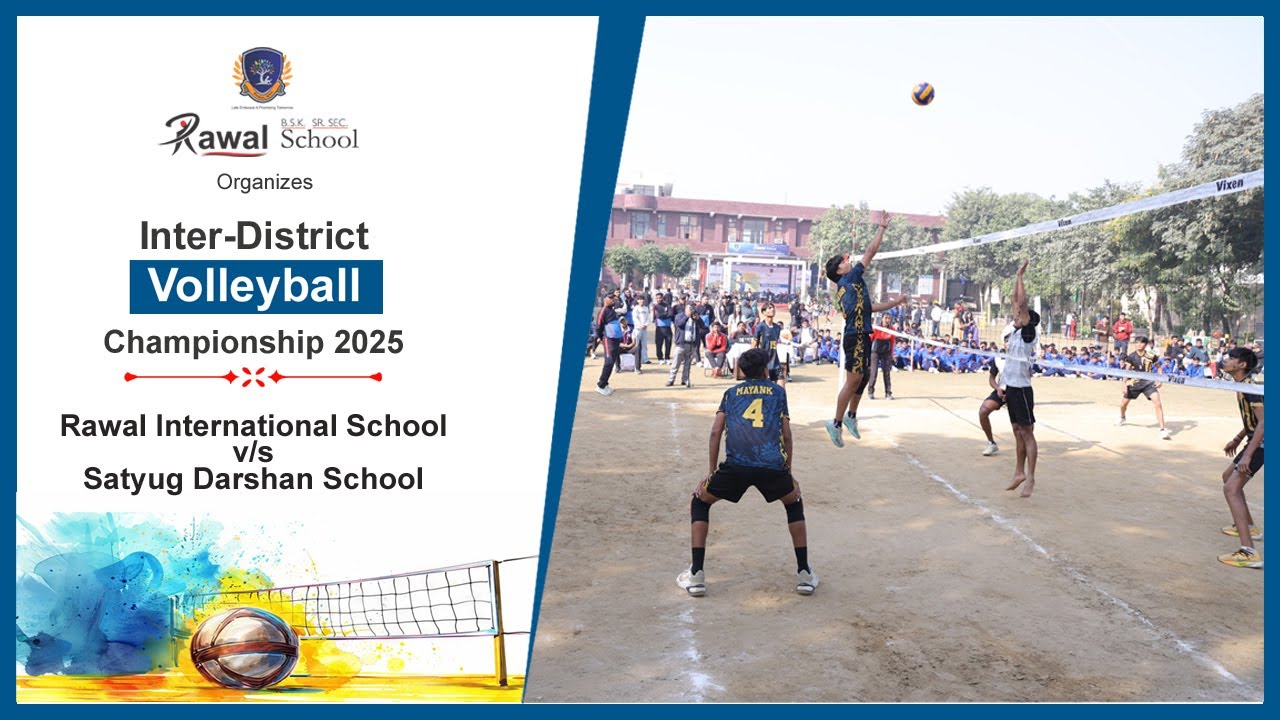 RIS v/s SDV | Inter District Volleyball Championship 2025 | Rawal BSK