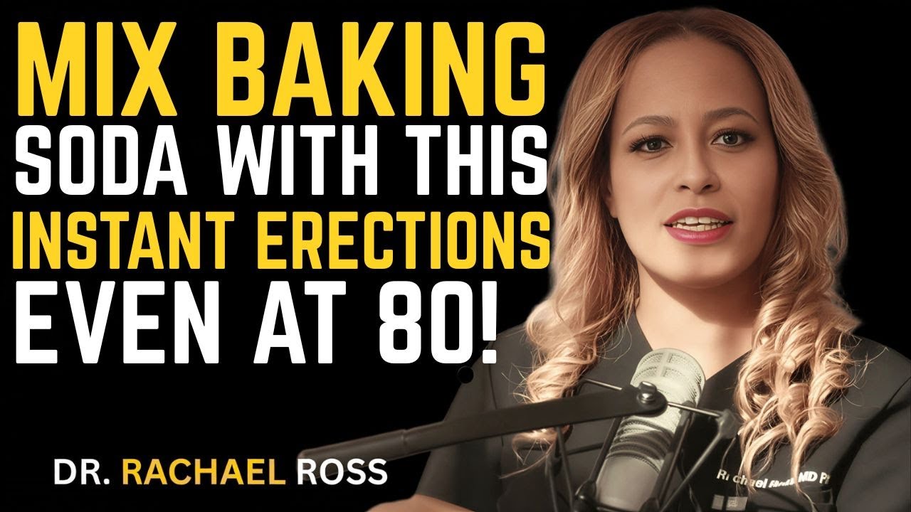 Men Over 50: Never Use Baking Soda Alone! Mix This Powder for Massive Blood Flow | Dr. Rachael Ross